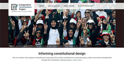 Desktop Screenshot of comparativeconstitutionsproject.org